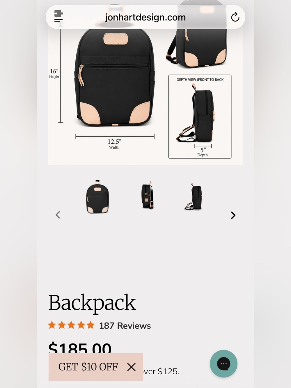 Jon Hart Backpack ✨✨✨✨✨✨ - Picture 5 of 5